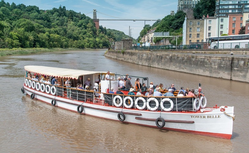 Tower Belle, Avon Gorge Cruise credit Bristol Packet Boat Trips